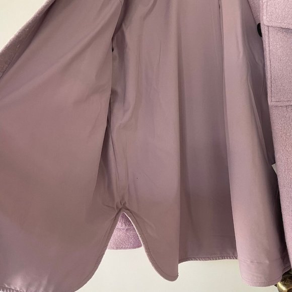 Decjuba Large 12 14 Jacket Mauve RRP $169 Mia Shacket Winter - Picture 13 of 15